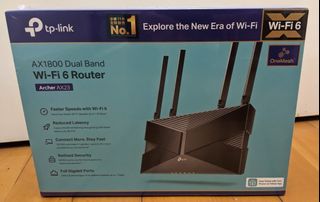 TP-Link AX1800 Dual-Band Wi-Fi 6 Router64221141757953110