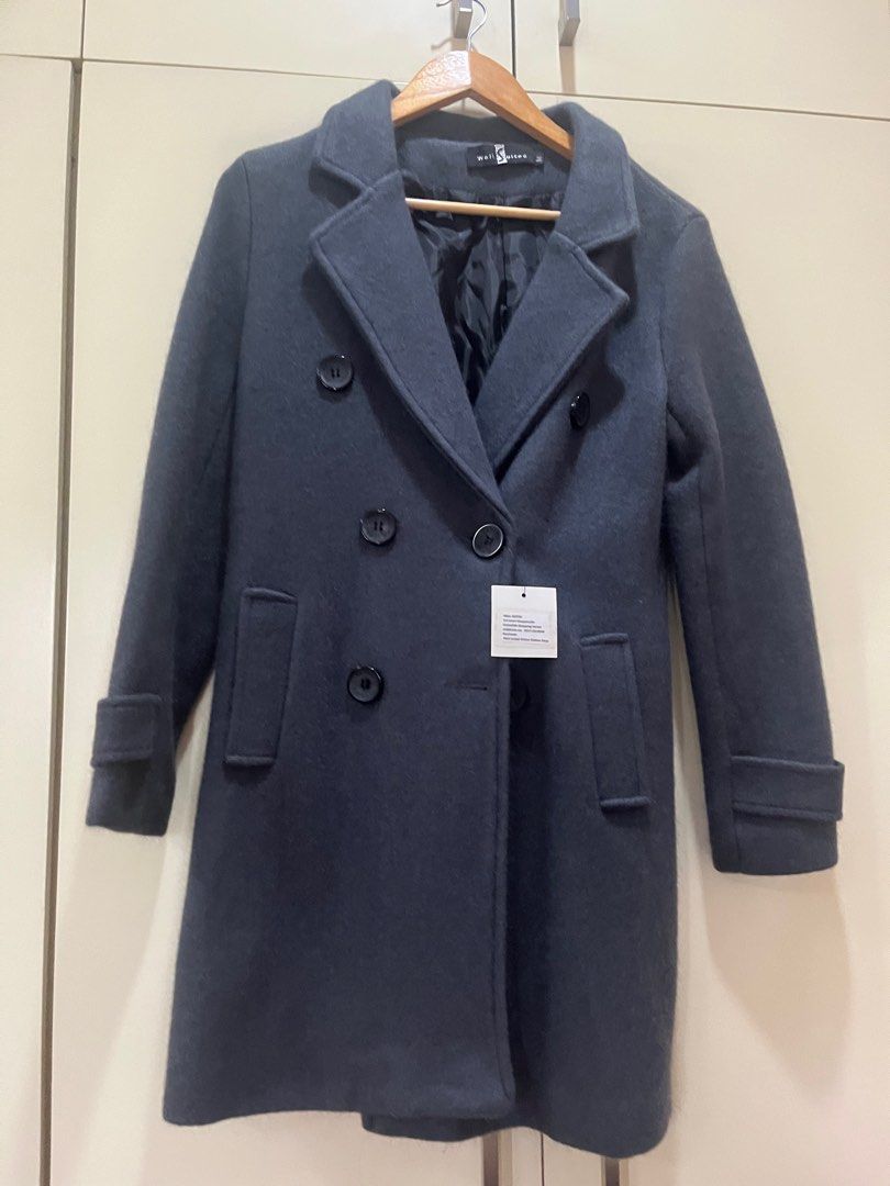 BNWT Trench coat (Category: Coats, Jackets and Outerwear) located in Manila. Submitted by jrlua (Listing ID 1396004619, Image 1). Description: Wool For winter RFS: decluttering supposed to be for Japan trip No flaws Super low, bought for 6K 4 years ago Kept in storage Last price 1500.