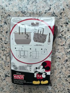 100% 全新Mickey Mouse可摺疊購物袋 (有拉鍊)64222604583170110