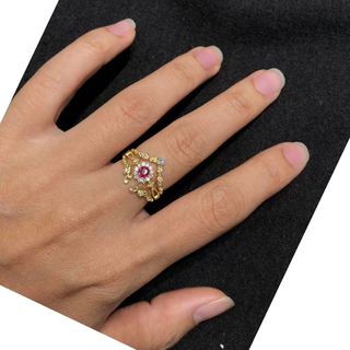 圓型18 k金鑽石戒指訂造｜培育寶石介指｜實驗室培育祖母綠寶石托 濠師傅珠寶設計改造｜尖沙咀店｜WTS 62769039 本土工藝｜自設工廠64229340068097110