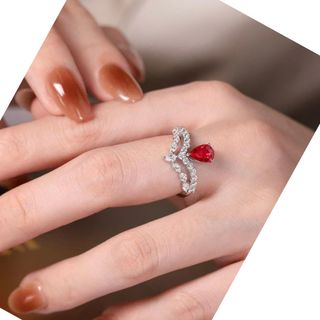 水滴型18 k金鑽石戒指訂造｜培育寶石介指｜實驗室培育祖母綠寶石托 濠師傅珠寶設計改造｜尖沙咀店｜WTS 62769039 本土工藝｜自設工廠64229340051970110