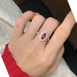 馬眼型18 k金鑽石戒指訂造｜培育寶石介指｜實驗室培育祖母綠寶石托 濠師傅珠寶設計改造｜尖沙咀店｜WTS 62769039 本土工藝｜自設工廠64229340024065110