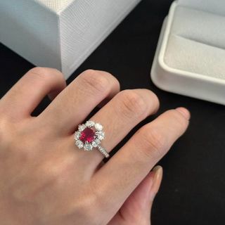 鵝蛋型18 k金鑽石戒指訂造｜培育寶石介指｜實驗室培育祖母綠寶石托 濠師傅珠寶設計改造｜尖沙咀店｜WTS 62769039 本土工藝｜自設工廠64227219783553110