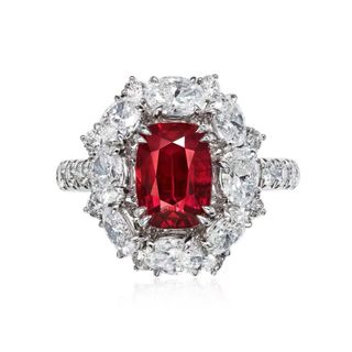 Rayden Style Ruby 18K Gold Diamond Ring Customization | Lab-Grown Gemstone Ring | Laboratory-Cultured Emerald Gem Setting | WTS Master Jewelry Design and Modification | Tsim Sha Tsui Store | WTS 62769039 Local Craftsmanship | In-House Factory64229339957890110