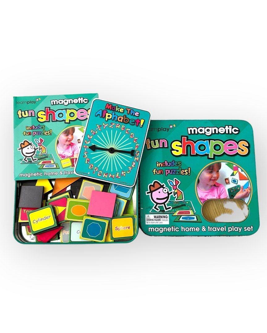 2 in 1 Bundle: Hand Eye coordination Learn Play Magnetic Fun Shapes ...
