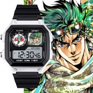 (2pc/2 pcs) Watch JoJo's Bizarre Adventure Toy Watch #PDC 77075564229520100611110