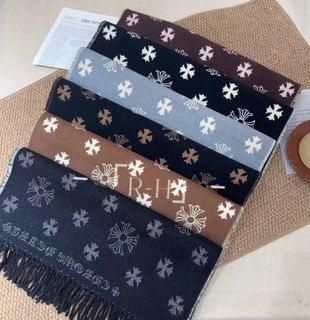 🌟品質保障🌟雙面色克羅心圍巾尺寸：65*180cm64233215256321110