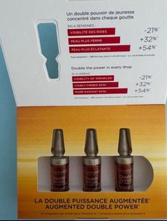 (有7set) clarins賦活雙精華64222194374274110