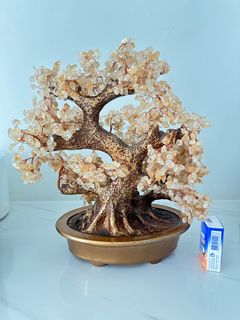 黃水晶盆景裝飾64224420430593110