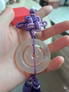 天然瑪瑙平安子母車掛64224420210563110