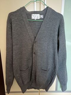 灰色羊毛校服冷衫64246532556929110