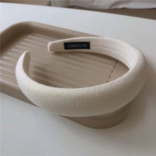 奶白色文青髮箍64224723303682110