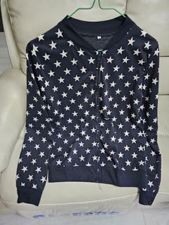 星星黑色薄外套64226446969218110