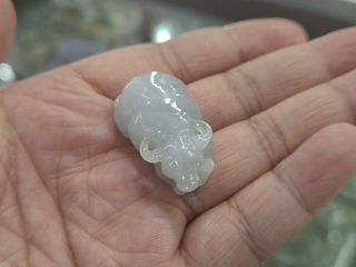 冰種翡翠牛掛飾64226814764929110