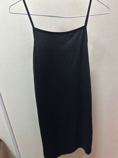 黑色吊帶連身裙64228975486849110