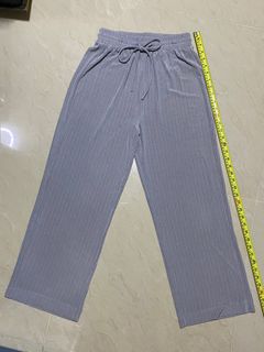 灰色寬鬆休閒褲64229674690563110