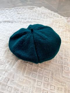 孔雀綠色畫家帽64229676313601110