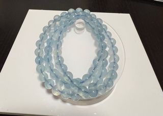 海藍寶多圈水晶手鍊64230840579969110