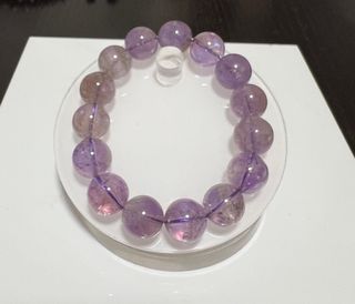 紫黃晶水晶手串64230840807041110