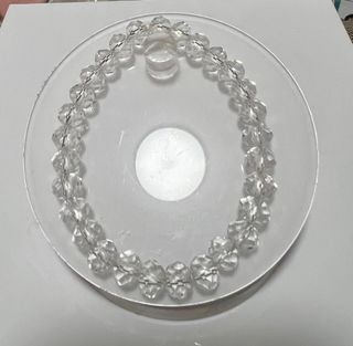 切割面白水晶珠手鏈64230840541698110