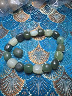 求其賣！和田山料小碎石手串64231874901121110