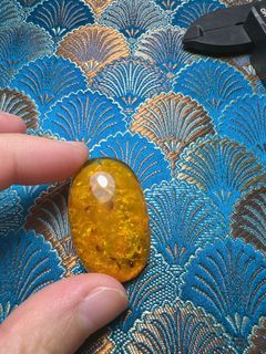 清！瑕疵花珀蛋吊墜64232046233985110