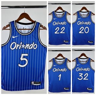 🏆 #1 McGrady  McGrady Orlando Magic 19 season NBA jersey  #20 FULTZ #5 Banchero Banchero #22 Wagner #32 Oneal64222602542593110