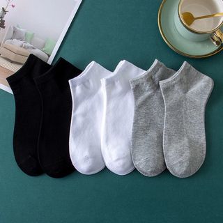 Unisex Solid Color Short Socks, Boat Socks $50/5 pairs, $80/10 pairs, $150/20 pairs64224282381954110