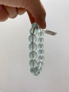 天然水沫玉 玻璃透藍色 生日禮物64231203999234110