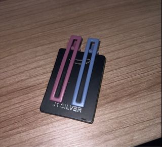 Minimalist Solid Color Matte Fringe Side Clip Duckbill Clip Hairpin Versatile 2-Piece Set64228237436161110