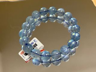 天然 海藍寶 魔鬼藍 清透 水晶 手串64228596224259110