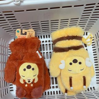 小熊維尼 保暖 手套 手襪 winnie the pooh 公仔 卡通 實用 日用品 生日禮物64223364826754110