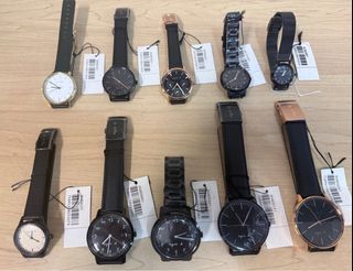 清倉正貨 全新 agnès b.  Agnes b watch 多款皮帶女裝石英手錶 太陽能 簡約 文青 Japan 女裝64221140548097110