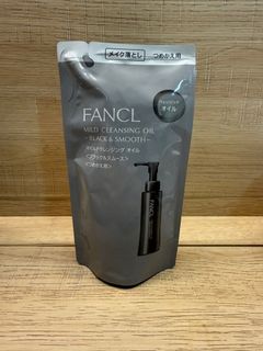 全新 · FANCL 黑碳泥毛孔淨化卸妝油 補充裝 · 115mL64228425322242110