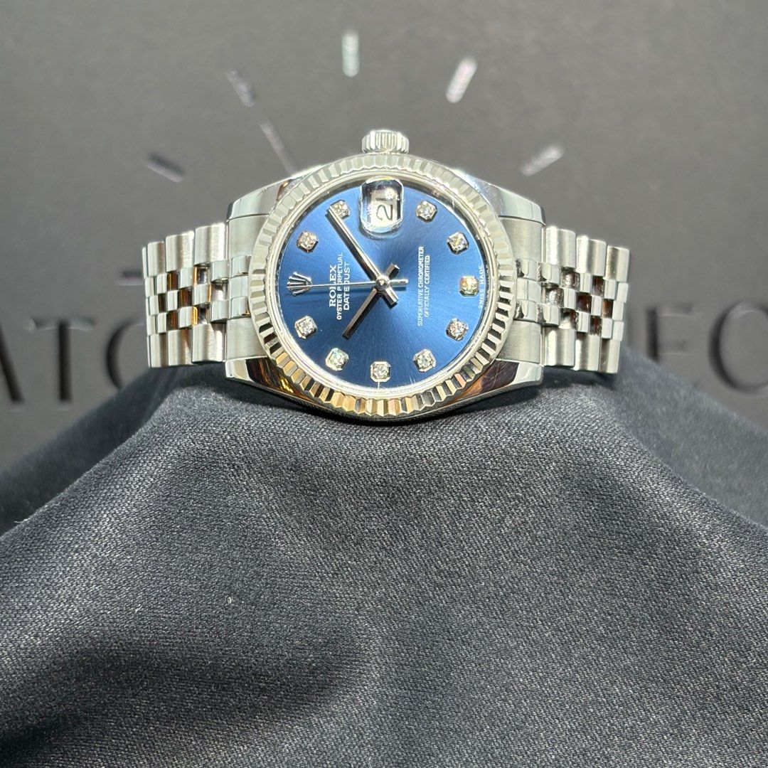 💎 Blue Diamond💎 Rolex 178274 Datejust Blue Diamond Jubilee 31mm