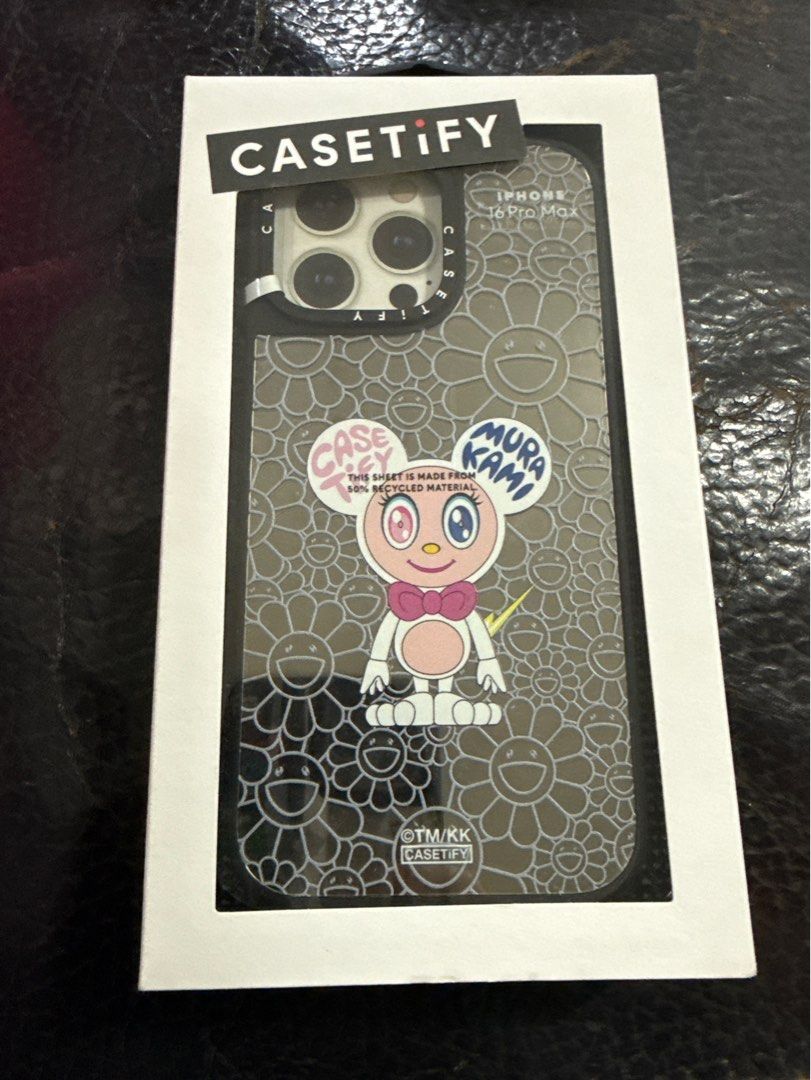 全新村上隆Casetify x Murakami iPhone 16 Pro Max 手機殼, 手提電話