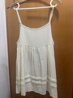 全新 earthy 格仔吊帶外搭 黃色64229975311362110