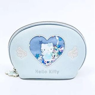 Japan Direct ShippingđŻđ” Hello Kitty Shiny Angel Round Clutch64221777413377110