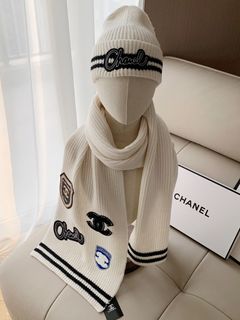 🌟品質保障🌟香奈兒貼圖 logo 圍巾64233028631171110