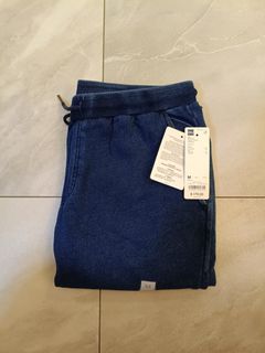 全新 M 有牌 GU 男士休閒長褲 Sweat Pants Navy Colour64228051754369110