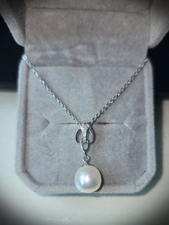 天然珍珠吊墜項鍊 pearl necklace64224722914945110