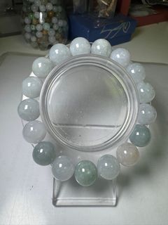 Myanmar 🇲🇲 Jadeite A Jade Ice Multicolor Bracelet64224722962178110