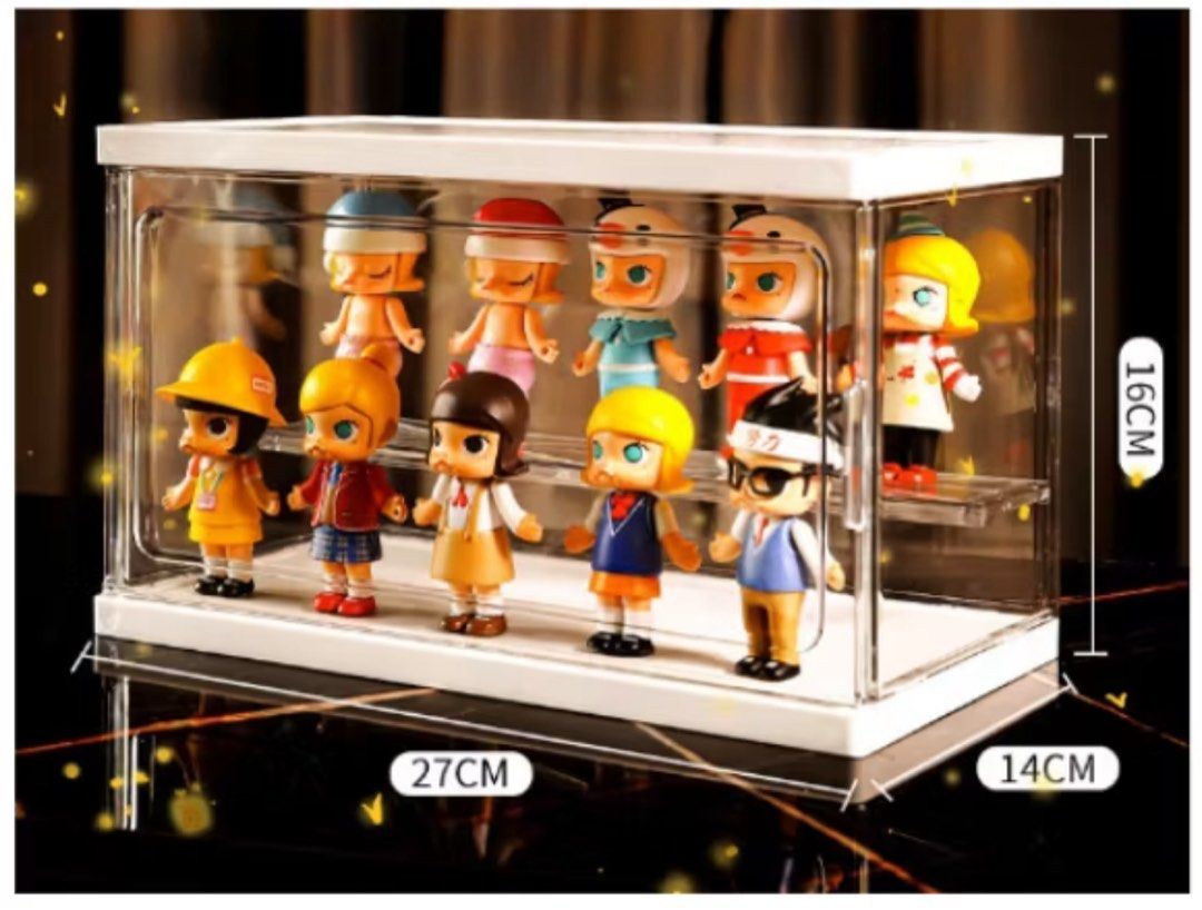 2 Layers Acrylic Toy Display Box Case (Category: Storage Boxes & Baskets) located in Manila. Submitted by summercookie (Listing ID 1399245451, Image 3). Description: Used.
