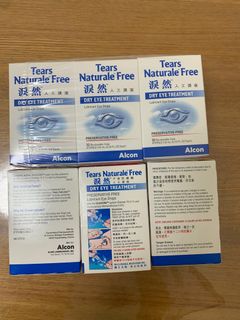ALCON 淚然人工淚液32支無防腐劑裝  Tears Naturale Free Dry Eye Treatment64228977474563110