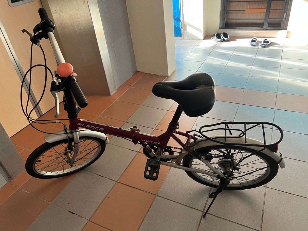 Aleoca Huanan Aleoca Pratiche Folding Bike Singapore Aleoca Folding Bicycle  Aleoca 20 Inch Folding