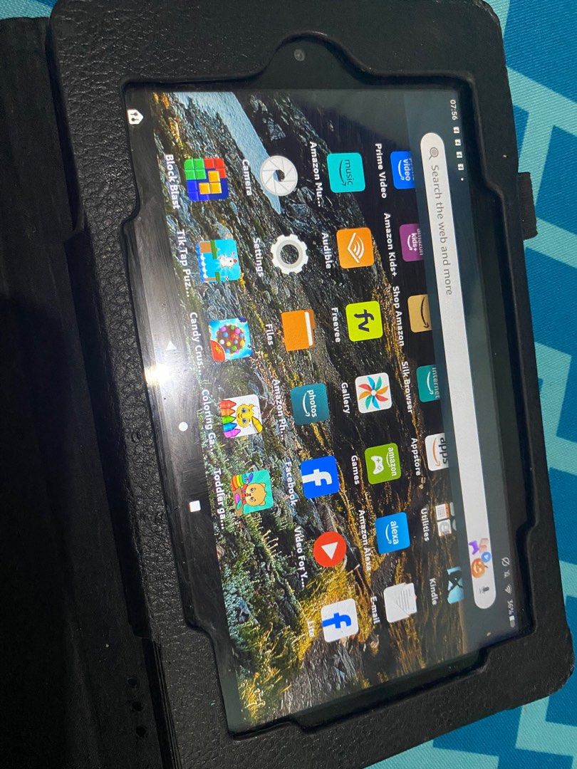Amazon fire 7 (9th gen) (Category: Android) located in Las Pinas. Submitted by yel_olshoppe (Listing ID 1399388543, Image 2). Description: Unit with case only Good for kids Pnuoran ng bata at my konting laro lng Since mababa ang specs nia.