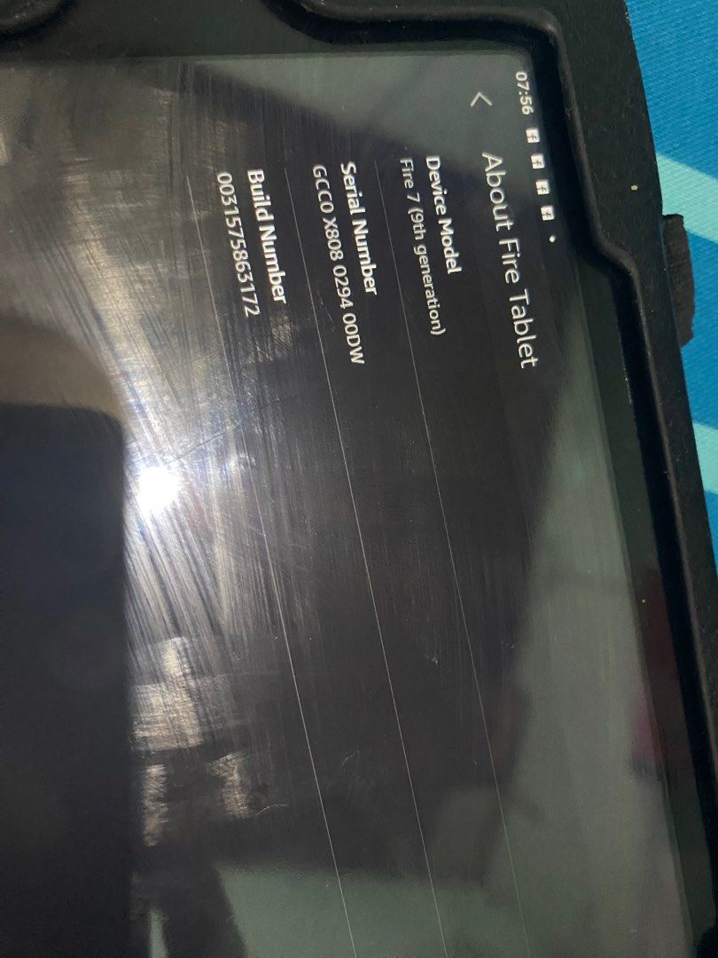 Amazon fire 7 (9th gen) (Category: Android) located in Las Pinas. Submitted by yel_olshoppe (Listing ID 1399388543, Image 3). Description: Unit with case only Good for kids Pnuoran ng bata at my konting laro lng Since mababa ang specs nia.