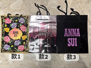 絕版Anna Sui 禮品袋 款式1/2/3 中size64226815747587110