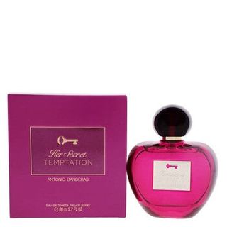 Antonio Banderas Her Secret Temptation by Antonio Banderas for Women - 2.7 oz EDT Spray [Niche小眾沙龍香水] [全網最齊全] [Pre-Order外國預訂]64228977760513110