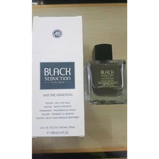 Antonio Banderas Men's Black Seduction EDT 3.3 oz (Tester) ** 限時預訂優惠 Time-Limited Pre-Order Offer ** [Niche小眾沙龍香水] [全網最齊全] [Pre-Order外國預訂]64228426080771110